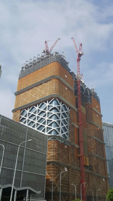 Macao · Structures temporaires pour le montage