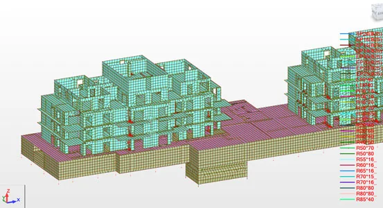Robot structural analysis model